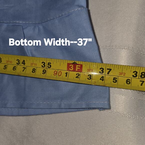 Chhaya Cotton Blue Saree Petticoat New Old Stock VTG Indian Underskirt Free Size - Picture 16 of 16